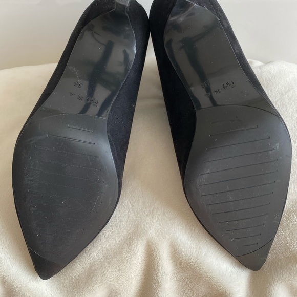 Zara Black suede booties Brand New - Picture 5 of 5